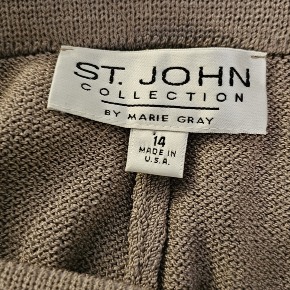 ST JOHN COLLECTION SLACKS/PANTS KNIT BY MARIE GRAY - Picture 7 of 7